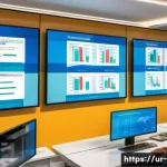 지방재정 분야 최신 연구 동향 - A modern municipal office scene in Pakistan featuring diverse local government officials collaborati...