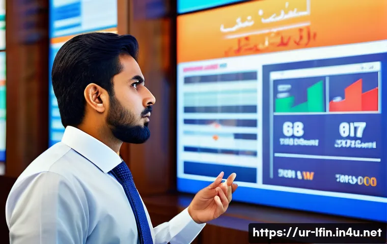 지방재정전문가의 취업 후 첫 1년 - A professional financial analyst in a modern government office in Pakistan, wearing formal business ...
