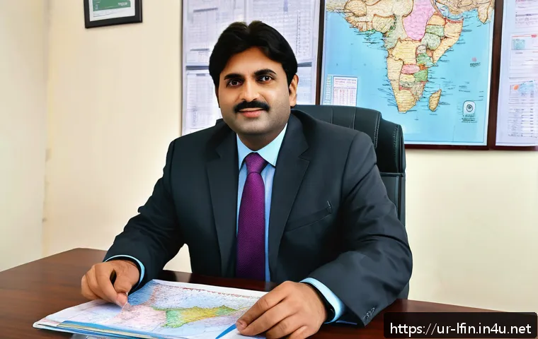 지방재정 전문가의 롤모델 찾기 - A professional regional financial expert in traditional Pakistani office attire, sitting at a wooden...